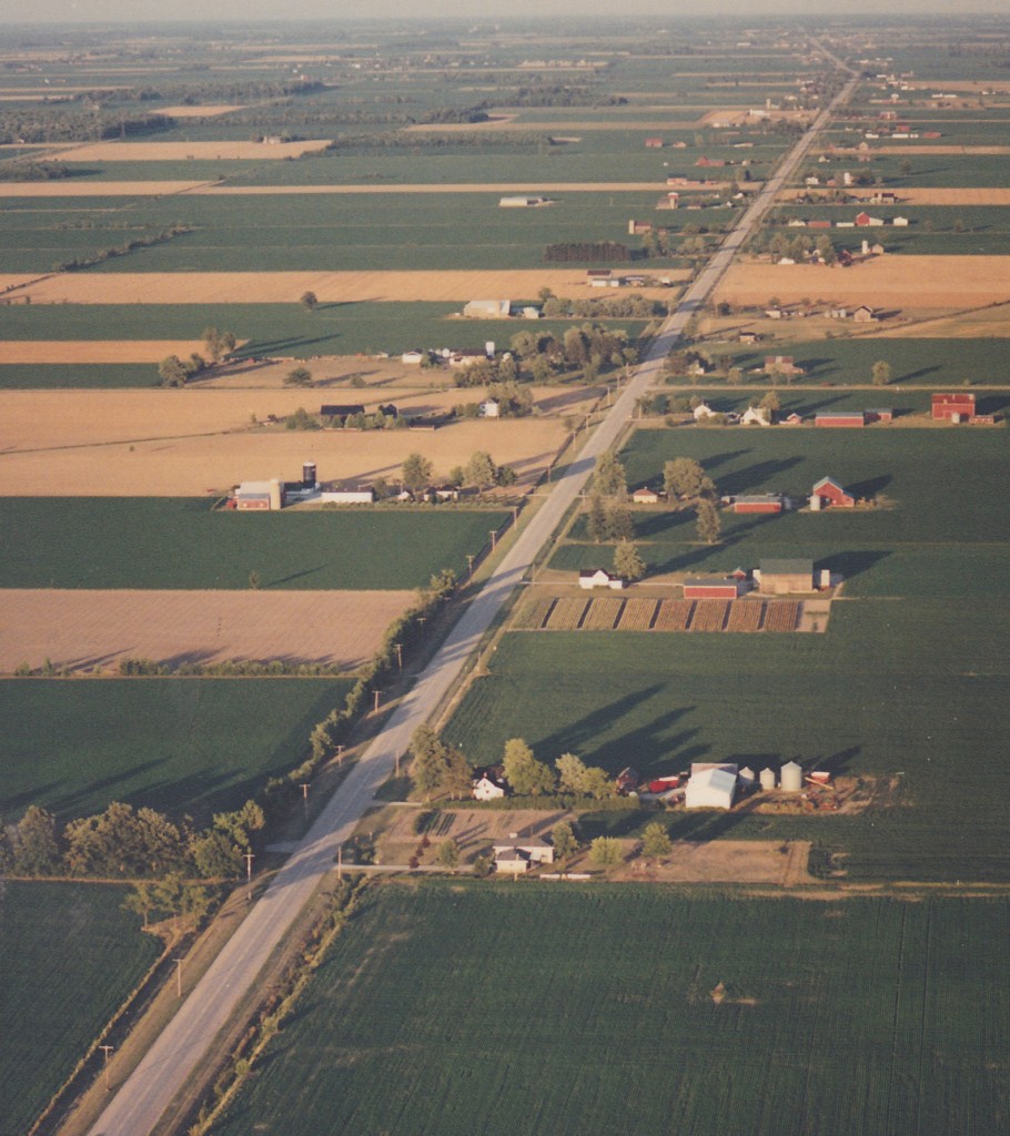 Aerial view of Enniskillen Township